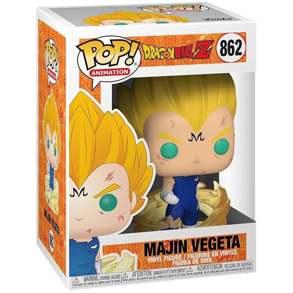 Funko POP #862 Dragon Ball Z Majin Vegeta Figure